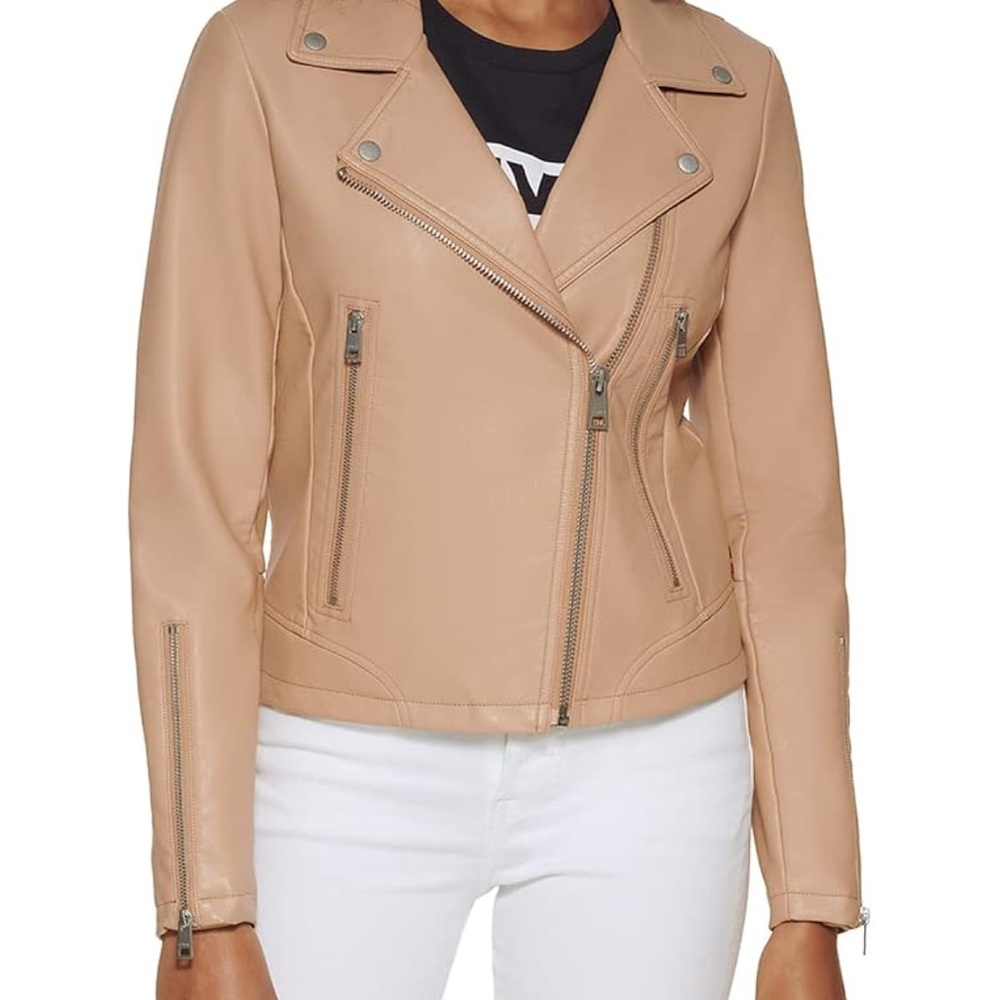 Levi's Women's Vegan Leather 538 Moto Jacket XS